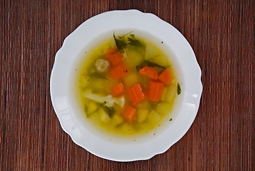 Image showing Vegetable Soup