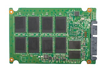 Image showing Circuit Board of an SSD