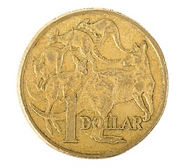 Image showing Australian 1 Dollar Coin