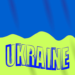 Image showing Flag of Ukraine