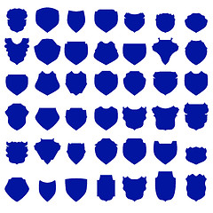 Image showing Blue Shields