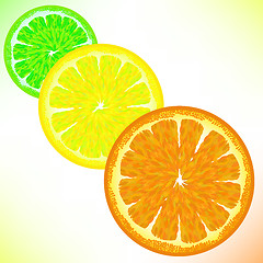 Image showing Lime Lemon Orange