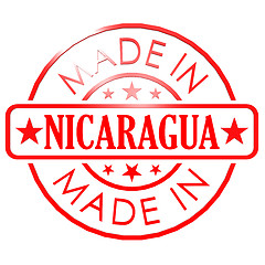 Image showing Made in Nicaragua red seal