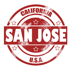 Image showing San Jose Stamp