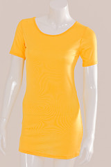 Image showing T-Shirt long yellow