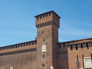 Image showing Castello Sforzesco Milan