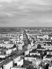 Image showing  Berlin aerial view 