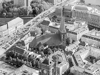 Image showing  Berlin aerial view 