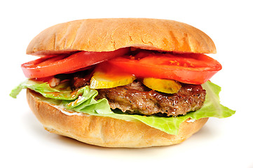 Image showing realistic looking hamburger