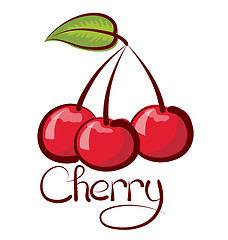 Image showing Vector Cherry