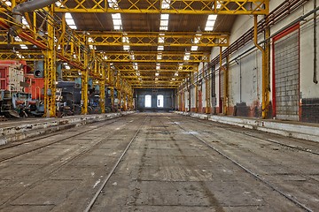 Image showing Old Industrial Interior