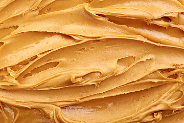 Image showing peanut butter background