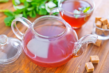 Image showing mint tea