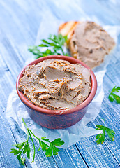 Image showing liver pate