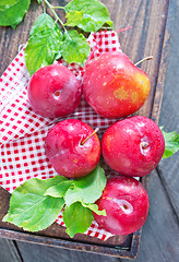 Image showing fresh plums