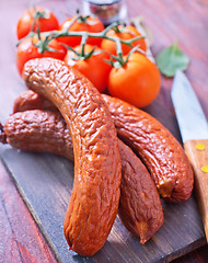 Image showing sausages