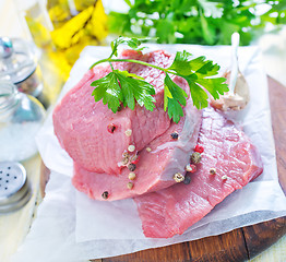 Image showing raw meat