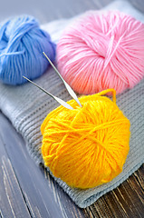 Image showing kniting