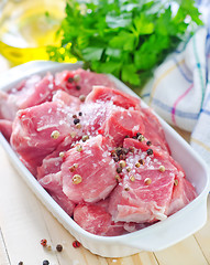 Image showing raw meat