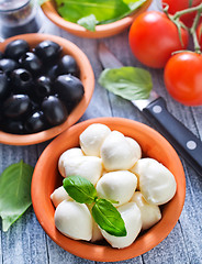 Image showing ingredients for caprese