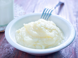 Image showing mashed potato