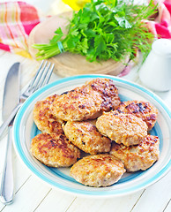 Image showing cutlets