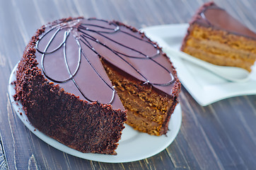 Image showing chocolate cake