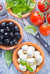 Image showing ingredients for caprese