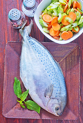 Image showing raw fish