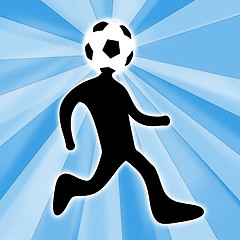 Image showing Football Person