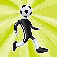 Image showing Football Person