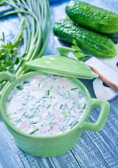 Image showing cold soup