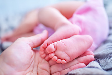 Image showing baby\'s foot