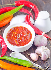 Image showing chilli sauce