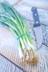 Image showing green onion