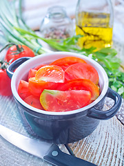 Image showing tomato salad