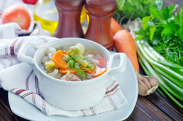 Image showing fresh soup