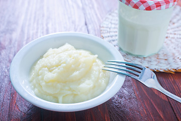 Image showing mashed potato