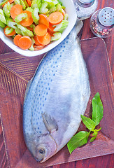 Image showing raw fish