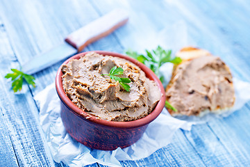 Image showing liver pate