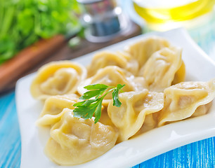 Image showing pelmeni