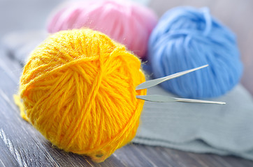 Image showing kniting