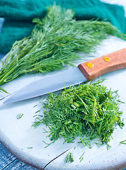 Image showing fresh dill