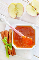 Image showing apple jam