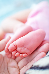 Image showing baby\'s foot