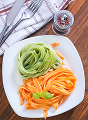 Image showing color pasta