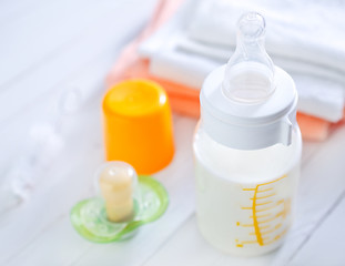 Image showing milk in bottle