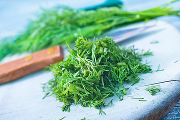 Image showing fresh dill