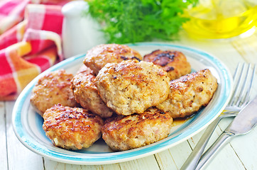 Image showing cutlets