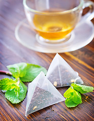 Image showing mint tea